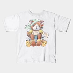 Harlock the Cat Cosplay: Rydia Kids T-Shirt